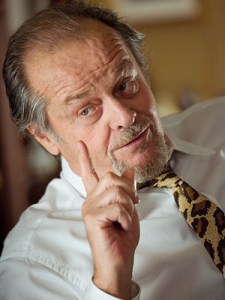 Jack Nicholson háromszoros Oscar-díjas amerikai színész