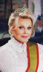 Gábor Zsazsa magyar származású amerikai színésznő