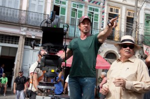 Sylvester Stallone amerikai színész a The Expendables - A feláldozhatók című filmje forgatásán