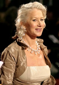 Helen Mirren Oscar-díjas brit színésznő kapta az Arany Medál-díj életműdíját 2010-ben