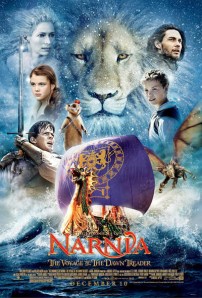 A Narnia Krónikái 3. - A Hajnalvándor útja (The Chronicles of Narnia: The Voyage of the Dawn Treader) című film plakátja A Narnia Krónikái 3. - A Hajnalvándor útja (The Chronicles of Narnia: The Voyage of the Dawn Treader) című film plakátja
