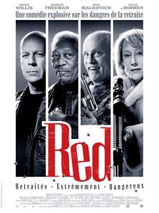 A Red című film egyik francia nyelvű plakátja A Red című film egyik francia nyelvű plakátja