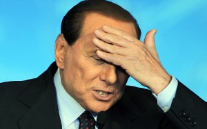 Silvio Berlusconi olasz miniszterelnök Milánóban 2010. október 3-án Silvio Berlusconi olasz miniszterelnök Milánóban 2010. október 3-án