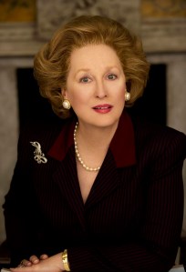 Meryl Streep Oscar-díjas amerikai színésznő Margaret Thatcher egykori brit miniszterelnök szerepében Londonban egy 2011. február 8-án közreadott felvételen 