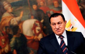 Hoszni Mubarak egykori egyiptomi diktátor