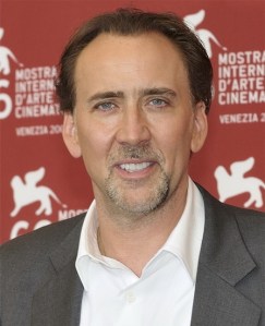 Nicolas Cage Oscar-díjas amerikai színész