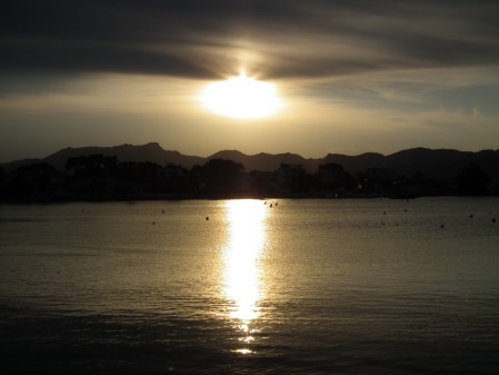 Naplemente Alcúdiában, Mallorca szigetén, 2011 - Mészáros Márton felvétele - 