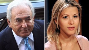 Dominique Strauss-Kahn, a Nemzetközi Valutaalap (IMF) volt vezérigazgatója és Tristane Banon francia újságírónő