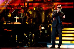 George Michael brit popénekes koncertet ad a Papp László Budapest Sportarénában 2011. szeptember 19-én
