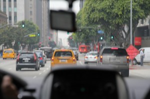 Egy elmosódott pillanat Los Angelesben (Mészáros Márton felvétele)