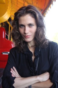 Bordán Lili hollywoodi magyar színésznő Los Angelesben 2011. szeptember 3-án (Mészáros Márton felvétele)