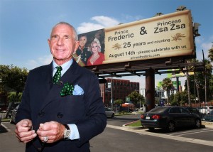 Friedrich von Anhalt herceg, Gábor Zsazsa hollywoodi magyar színésznő férje