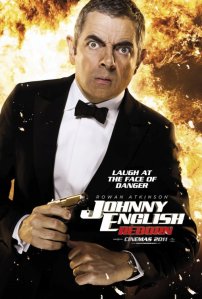 A Johnny English újratöltve (Johnny English Reborn) című brit vígjáték plakátja