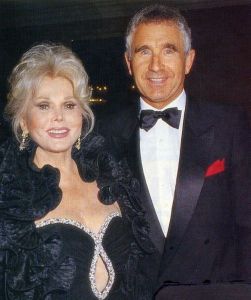 Gábor Zsazsa hollywoodi magyar színésznő és férje, Frederich von Anhalt herceg az 1990-es évek elején