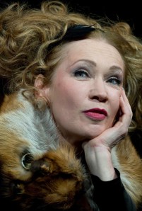 Udvaros Dorottya Kossuth-díjas magyar színésznő a Kvartett című darabban a Nemzeti Színházban (Budapest, 2011 január)