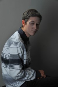 Mészáros Márton a "Hatvan év múlva" fotósorozat egyik felvételén Budapesten 2011. november 4-én