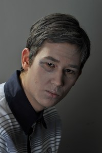 Mészáros Márton a "Hatvan év múlva" fotósorozat felvételén Budapesten 2011. november 4-én