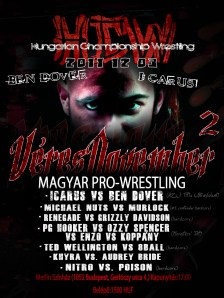 2011. december 3-án gyere el és nézz élőben pankrációt!