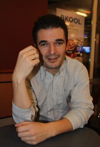 Boros Attila magyar festőművész, grafikus Budapesten 2011. december 2-án (Fotó: Mészáros Márton)