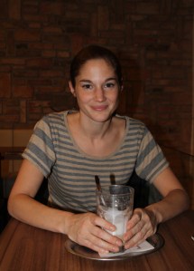 Martinovics Dorina magyar színésznő Budapesten 2011. november 29-én. (Fotó: Mészáros Márton)