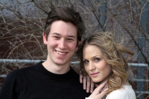 Nagy Alexandra színésznővel, a Barátok közt című magyar napisorozat szereplőjével Budapesten 2012. április 3-án 