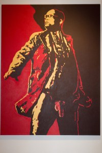 Brett Murray dél-afrikai festőművész The Spear (A lándzsa) című alkotása Jacob Zuma dél-afrikai elnököt ábrázolja