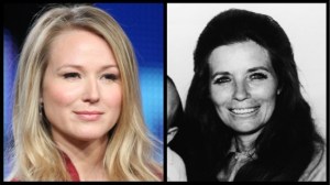 Jewel amerikai énekesnő és June Carter Cash amerikai énekesnő 