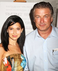 Alec Baldwin amerikai színész és neje, Hilaria Thomas