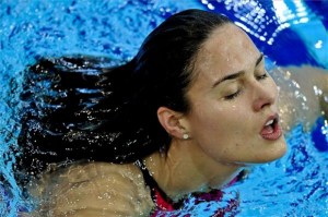 Jakabos Zsuzsanna magyar úszó a harmadik olimpiáján vesz részt