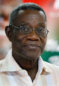 John Atta Mills ghánai államfő (1944-2012) John Atta Mills ghánai államfő (1944-2012)