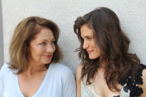 Bordán Irén színésznő és lánya, Bordán Lili színésznő Budapesten 2012. július 29-én (Fotó: Mészáros Márton) 