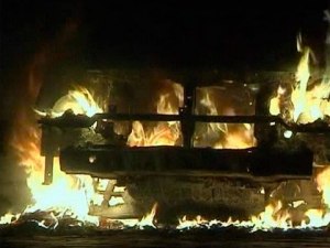 Lángokban a bengázi amerikai konzulátus 2012. szeptember 11-én