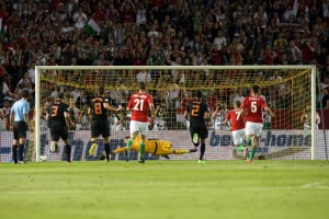 A Magyarország-Hollandia labdarúgó világbajnoki selejtező a Puskás Ferenc Stadionban 2012. szeptember 11-én