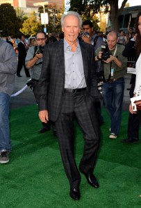 Clint Eastwood Oscar-díjas amerikai színész-rendező a Trouble with the Curve című filmje bemutatóján a kaliforniai Westwoodban 2012. szeptember 19-én