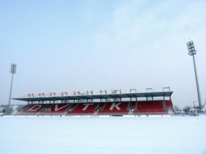 A hófödte DVTK-stadion, Diósgyőr