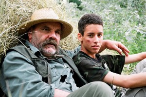 Kovács Lajos és Nagy Marcell a Tüskevár című film egyik jelenetében