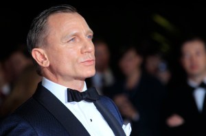 Daniel Craig az Égszakadás (Skyfall) című James Bond-film bemutatóján Londonban 2012.október 23-án