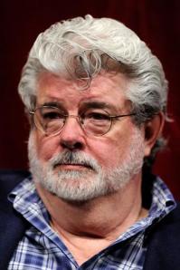 George Lucas amerikai rendező, a Star Wars űreposz megteremtője