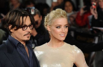 Johnny Depp és Amber Heard amerikai színészek