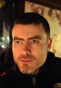 Szirmai Márton rendező egy budapesti kávéházban 2012. november 31-én (Fotó: Mészáros Márton)