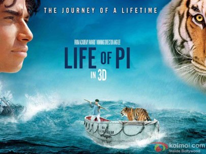 Ang Lee a Pi élete (Life of Pi) című filmjének plakátja