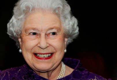 II. Erzsébet brit királynő Londonban 2012. december 5-én