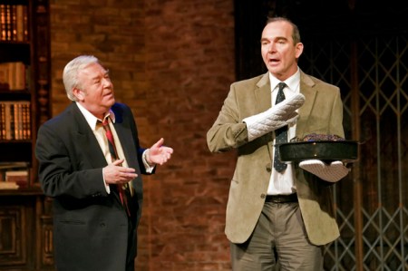 Gálvölgyi János és Szervét Tibor a Furcsa pár című Neil Simon-bohózatban