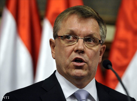 Matolcsy György nemzetgazdasági miniszter 