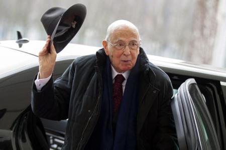 Giorgio Napolitano olasz államfő 