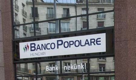 A Banco Popolare bankcsoport egyik fiókja