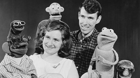 Jane Henson (1934-2013) és férje, Jim Henson (1936-1990), a Muppet Show megalkotói