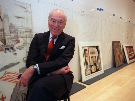 Leonard Lauder amerikai milliárdos, az Estée Lauder amerikai kozmetikai cég nyugalmazott elnöke 