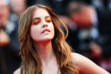 Palvin Barbara magyar manöken az All Is Lost című film vetítésén a 66. Cannes-i Nemzetközi Filmfesztiválon 2013. május 22-én