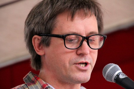 Háy János József Attila-díjas költő, író A 84. Ünnepi Könyvhét és a 12. Gyermekkönyvnapok megnyitóján Budapesten 2013. június 6-án